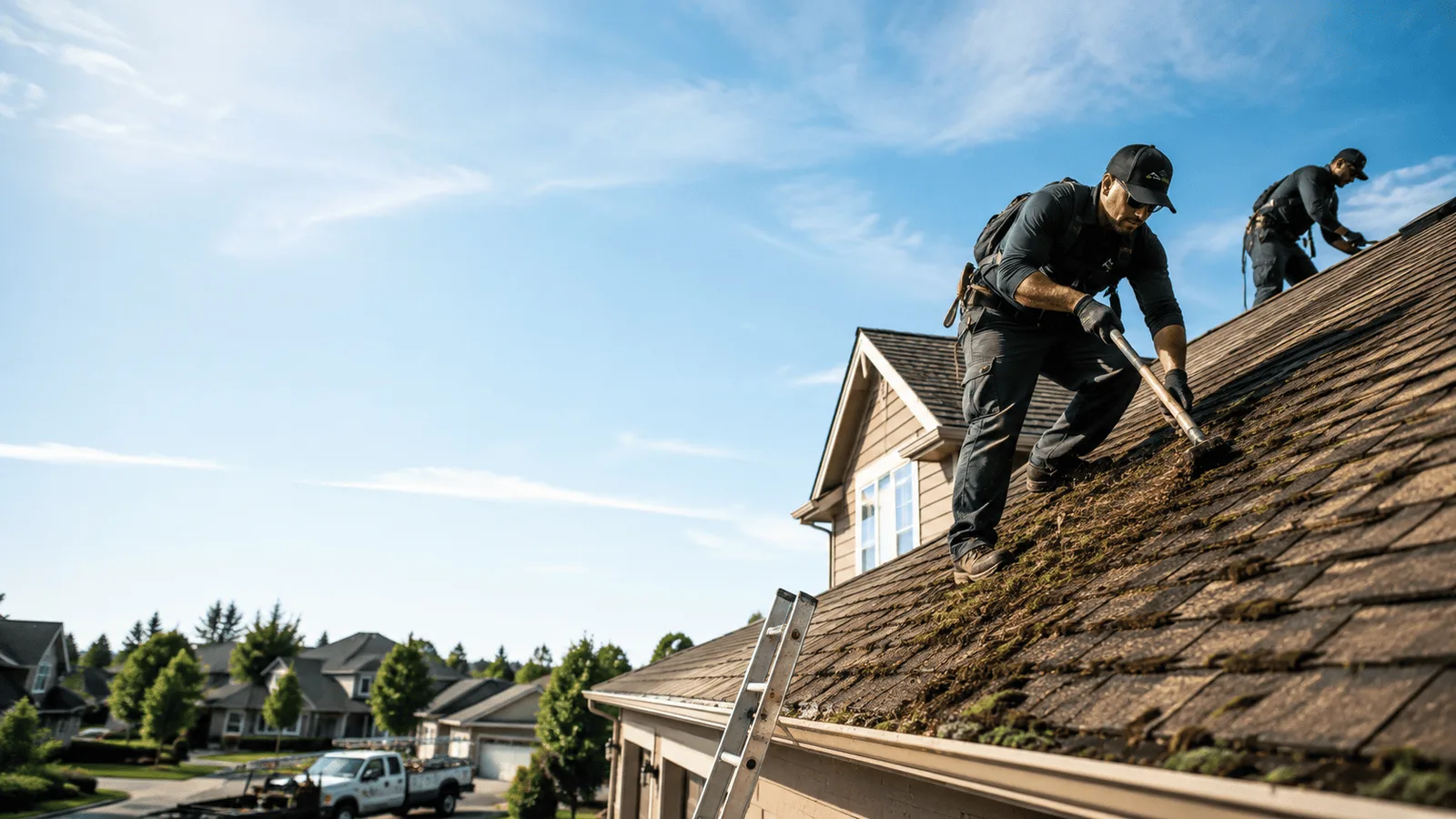 Roof Moss Removal in Pecos, NM near me